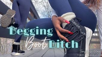 Temptressblair Begging Boot Bitch (TemptressBlair)