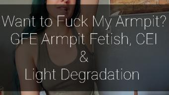 Want to fuck my Armpit? GFE ArmpitFetish (Freya Reign)