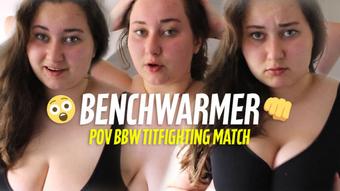 Benchwarmer: POV BBW Titfighting - July 04, 2020 (Danidezzi)