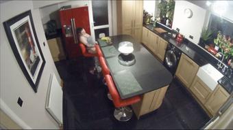 Security Cam Catches Me Wanking (SuzieLove212)