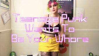 Teenage Punk Wants To Be Your Whore - Apr 7, 2023 (Zara Lee xox)