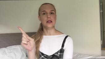 Ariel Anderssen Truant In Black Oqaques And No Panties (Ariel Anderssen)