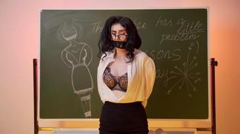 The Students Tied The Teacher (MissEllieMouse)
