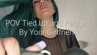 POV Tied Up & Pegged by Your Girlfriend (Freya Reign)