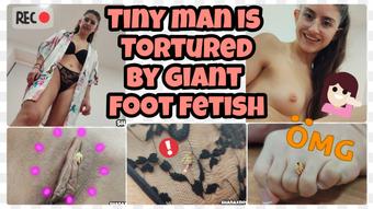 TINY MAN IS PUNISHED FEMALE DOMINATION GIANT FOOT FETISH (Shanaxnow)