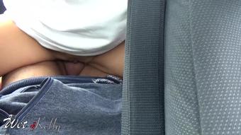 Wet Kelly Public Parking Lot Sex And Creampie (Wet Kelly)