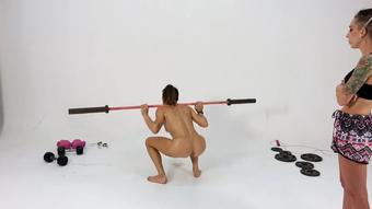 Wrestler Lora Cross's Savage Sweaty WOD - March 18, 2021 (Lora Cross)