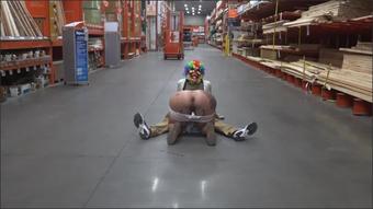 Gibbytheclown Queen Rogue Fucks Gibby At Home Depo (MIX)