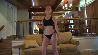 Sweat Fetish Full Sweat Dance And Cum (BrandiBabes)