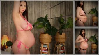 Bikini Try on Haul PREGNANT edition (Tonnia)