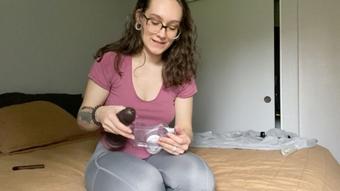 The biggest dildo Ive ever had (divinebabe)