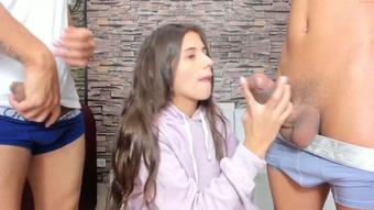 reality show, blowjob interactions (CreamsStudio)