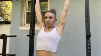 Chin Ups Press Calf Raises Workout Chall - May 03, 2022 (Lora Cross)