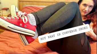 Hot Brat in Converse Shoes Torments You - December 16, 2020 (AlleriaMystic)