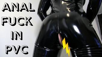 Anal Fuck in PVC - July 20, 2023 (Claudia Kink)