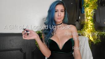 Gift of A Locked Up Cock: Femdom (Freya Reign)