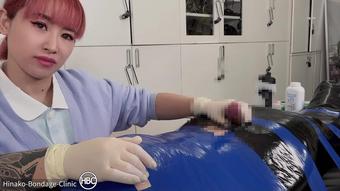 Hinako House of Bondage - Mummification Bondage Handjob Therapy (Hinako House of Bondage)