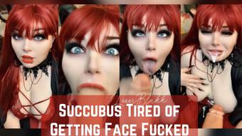 Succubus Tired of Getting Face Fucked (Lexxiblakk)