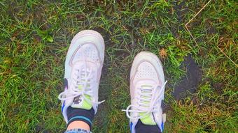 Muddying AF1 Sneakers (Goddess Vanessa)