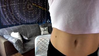 Belly Button Tease (LauranVickers)