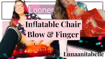 Cute Fox + Inflatable Chair + Fingering - August 05, 2022 (LoonaPop)