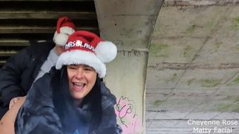 Mattyfacial Public Fun With Christmas Cheyenne (MattyFacial)