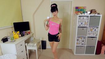 Strip Tease and Squatting (Molly Darling)