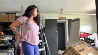 Chubby Girlfriend Doing Chores (Drea_xoxo)