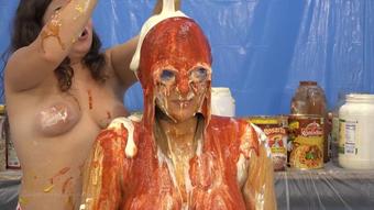 Lexi's First Messy!  Cam 1 Close Shot (Custom Fetish)