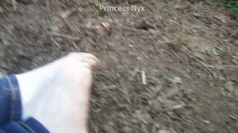 Nym Fleurette Queen Nyx Worshiping My Dirty Feet (Nym Fleurette)