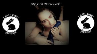 My First Horse Cock - Jun 27, 2021 (LittleBunnyB)
