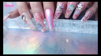 Extra long nail tapping ASMR (AllforLucky)
