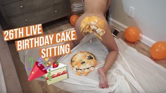 26th Birthday Cake Sitting (Avery Black)