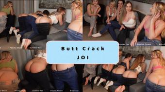 Buttcrack JOI from 5 Girls (PeachySkye)