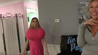 Auntie Teaches Niece To Grow Big Tits (Ginary)