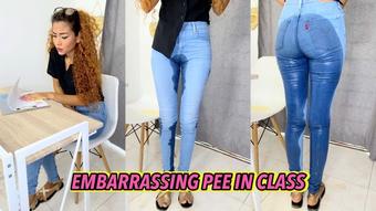 EMBARRASSING PEE IN CLASS (lissadollhot)