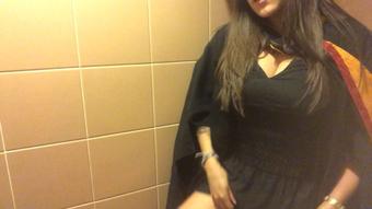 Fingering in Toilet in Graduation Gown (SuzieLove212)