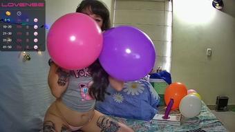 Blow 2 balloons SAME TIME - January 04, 2021 (SuicidePonk)