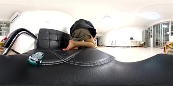 Anna goddess Fantasy Wonderland - Anna Crushed A Toy Car 360Vr6K (Anna goddess Fantasy Wonderland)