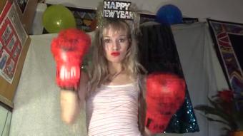 New Year's Beatdown (Goddess Vanessa)