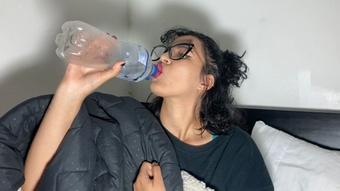 Having a full glass of water - March 16, 2022 (Colombianbigass)
