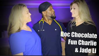 Doc Chocolate x Jade Li x Fun Charlie Doctor Nurse Sexy Time - January 15, 2025 (Doc Chocolate BBC)