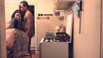 Gymbabe Sunday Dinner Cum Eating Cuckold (GymBabe)