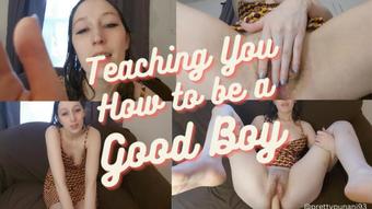Teaching You How to be a Good Boy (Lizzymaestro)