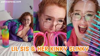 DELETING 1/10 - Slutty BBW Lil Sis Deepthroat BJ Facial - June 21, 2019 (Gwen Adora)