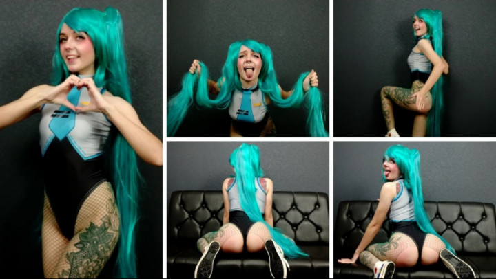 Hatsune Miku - Ahegao and Ass Shaking - Dec 5, 2021