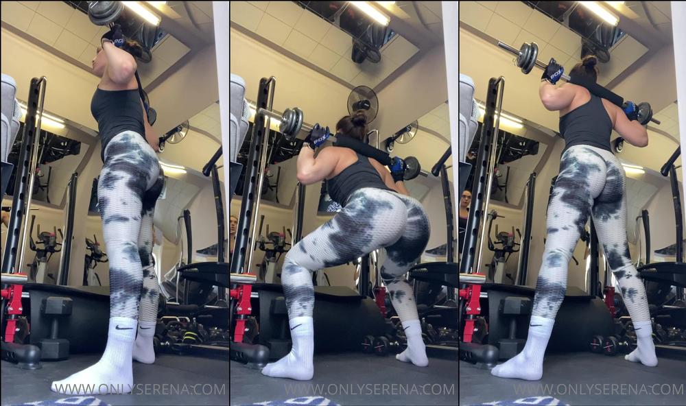 gynarchygoddess 01 07 2021 2150811842 Working hard in the gym