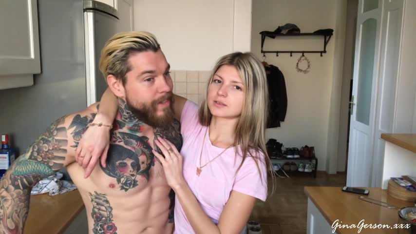 We cook dinner at home