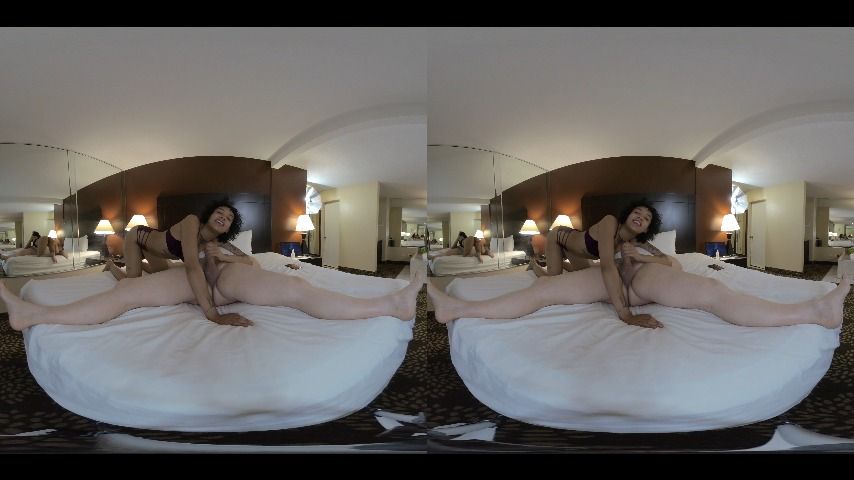 VR 3D 1 MIN TEASER Tad Fucks Olive