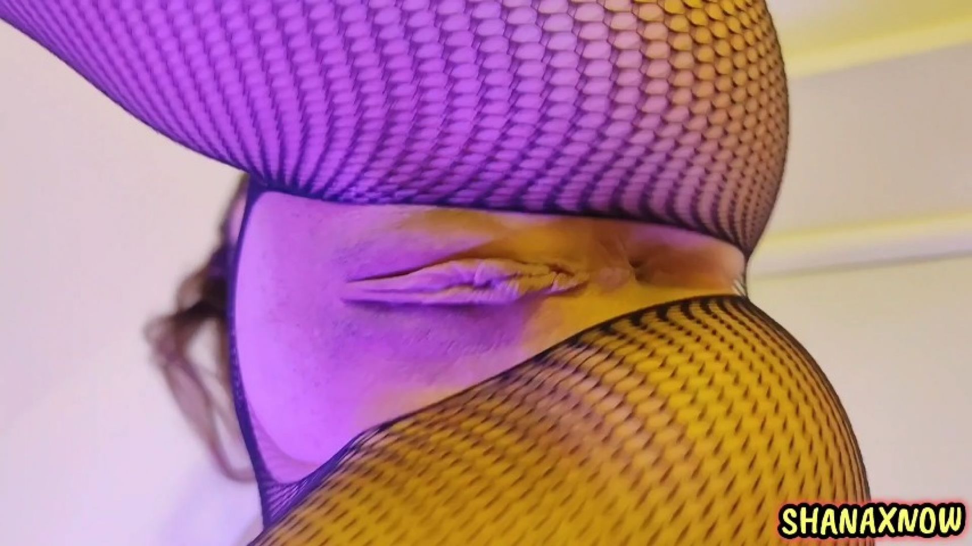 BIG BOOTY SHAKE  STRIPPER FISHNET LAPDANCE TEASING YOU PUSSY